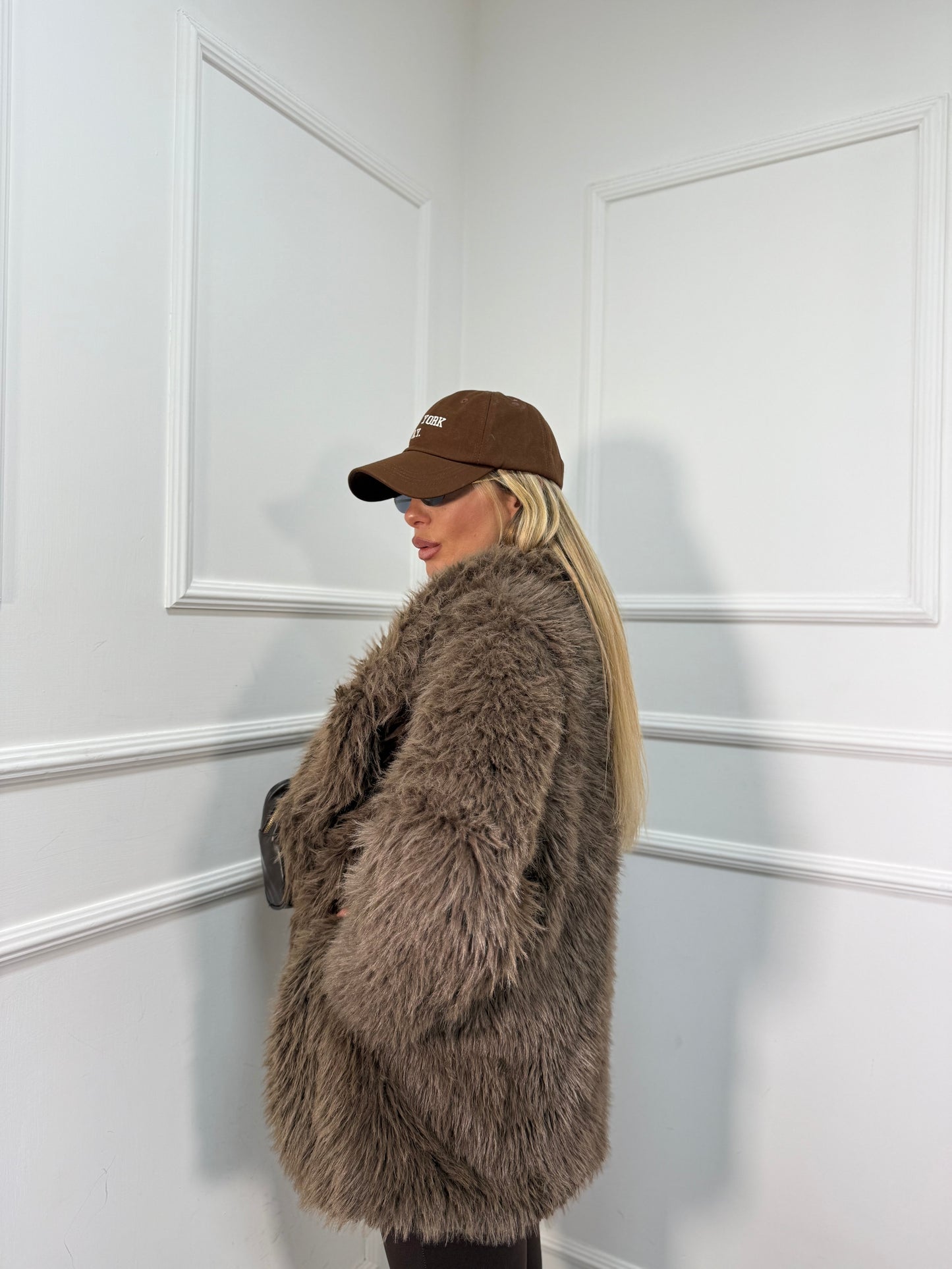 Ecofur a pelo corto Snow cacao 5007