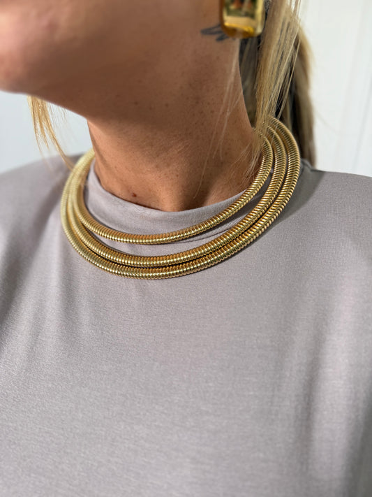 Collier triset oro