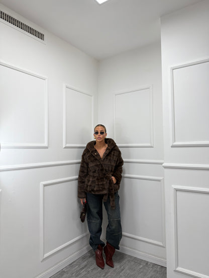 Ecofur Courmayeur marrone y0220