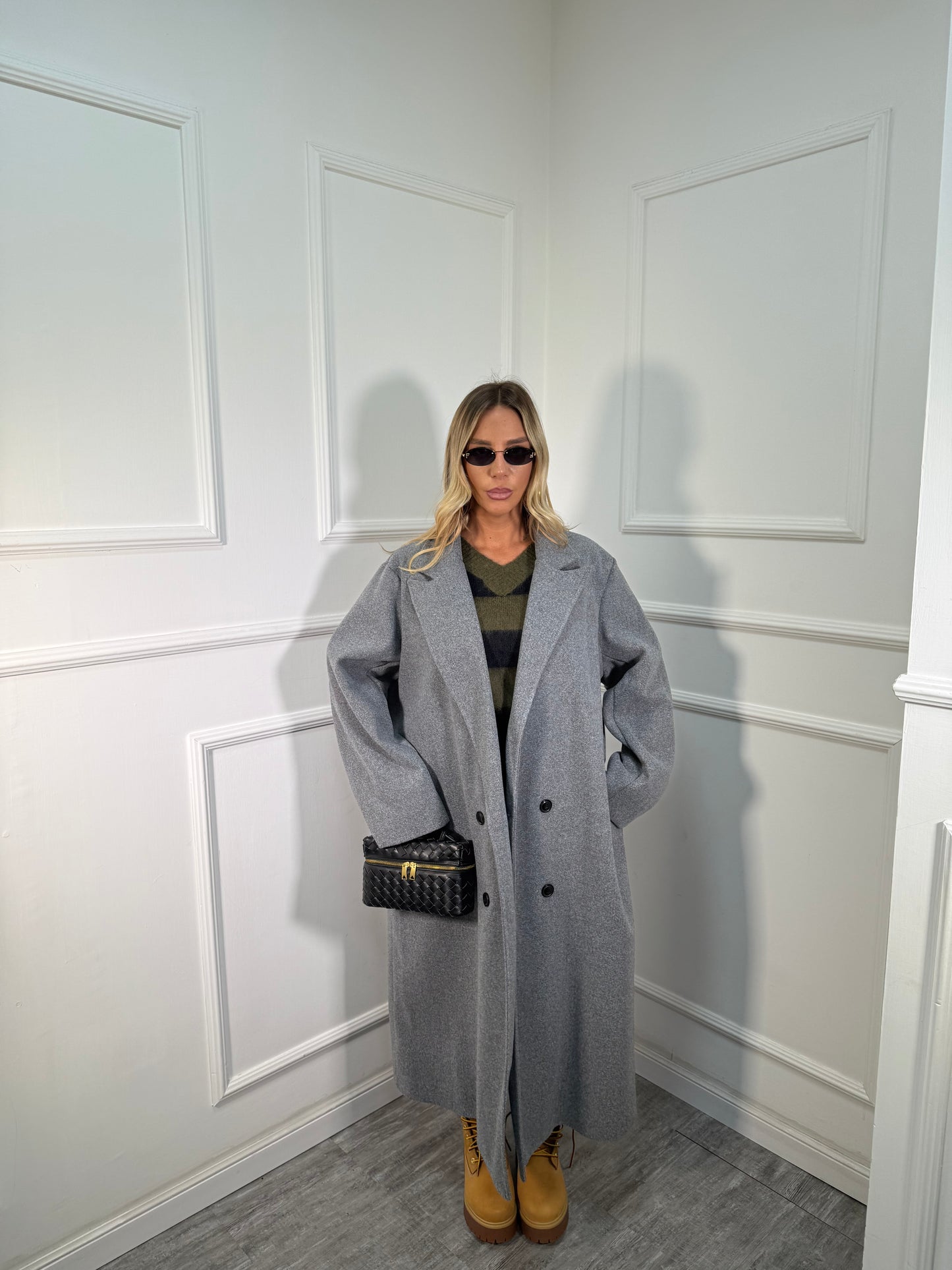 Maxicoat doppiopetto Mara grigio 66676