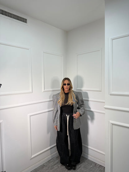 Jeans balloon con elastico in vita Perry lavaggio zero