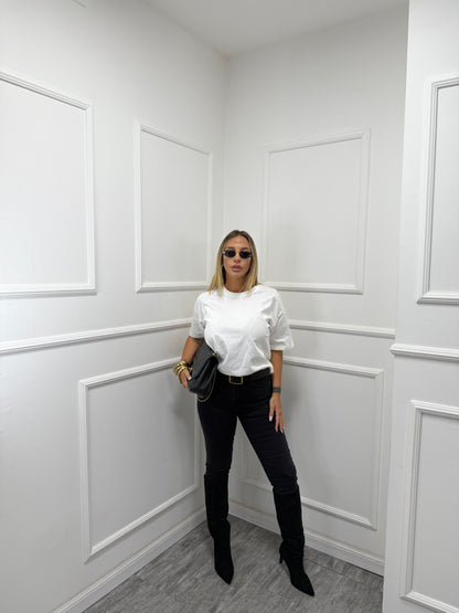 Jeans skinny Justin nero 1052