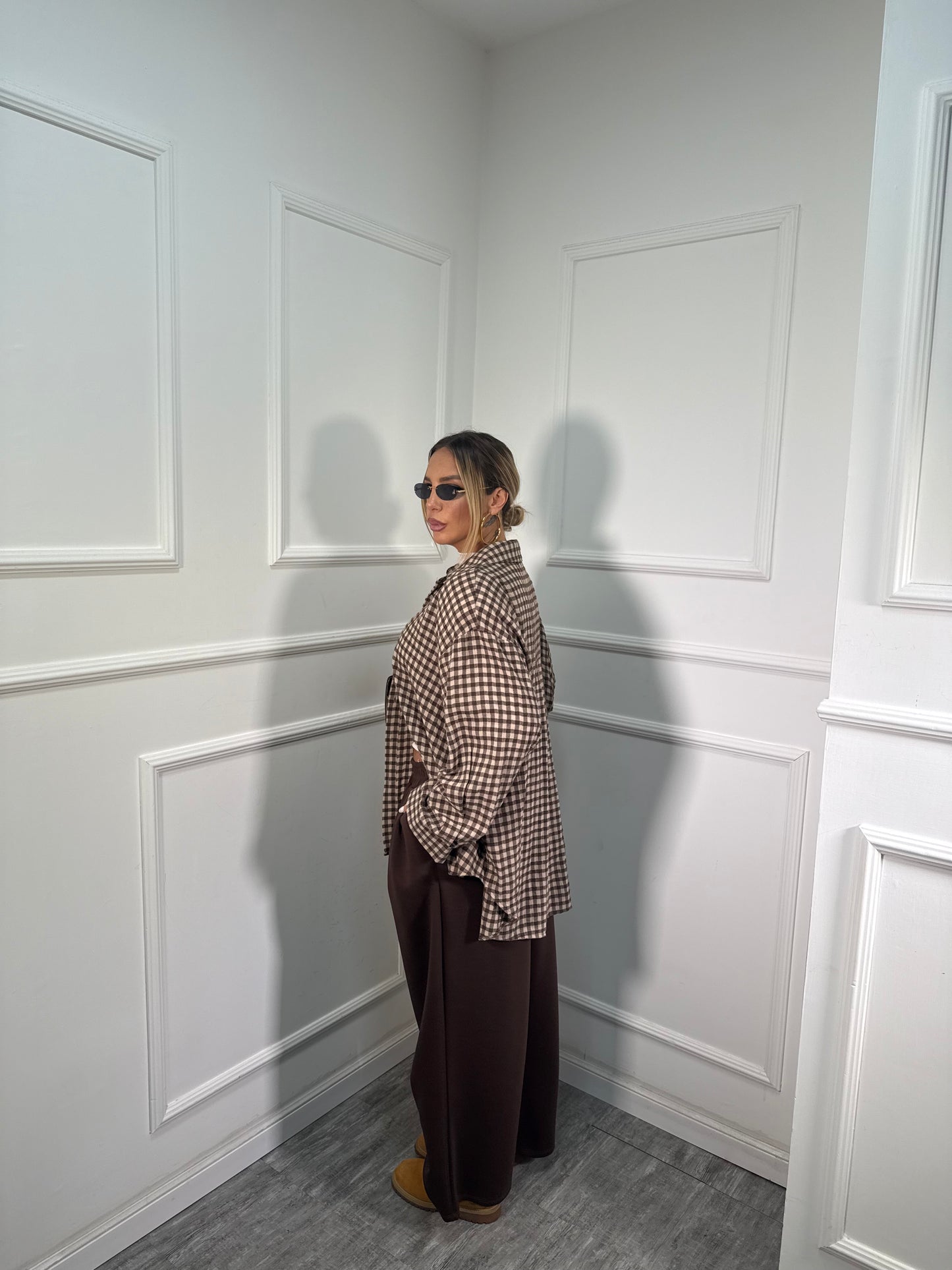 Pantatuta palazzo Larry cioccolato f0832