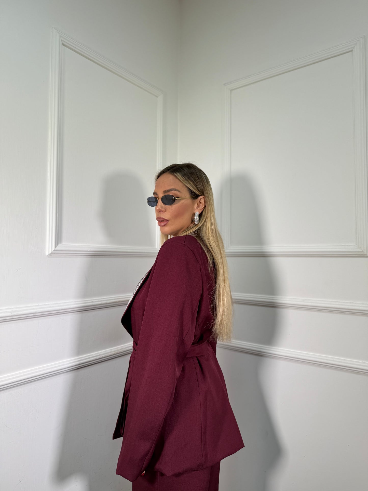 Tailleur Diamond 44/52 bordeaux hp9250d