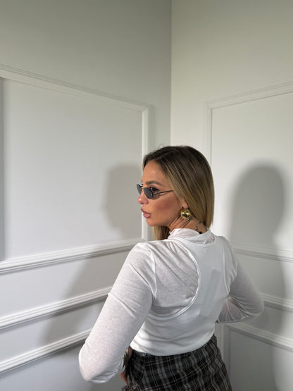 Shirt+ canotta  kelly  (vari colori) lpl368