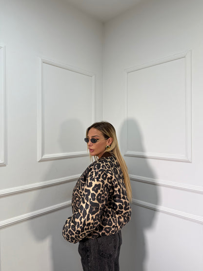 Bomber impermeabile maculato 88908