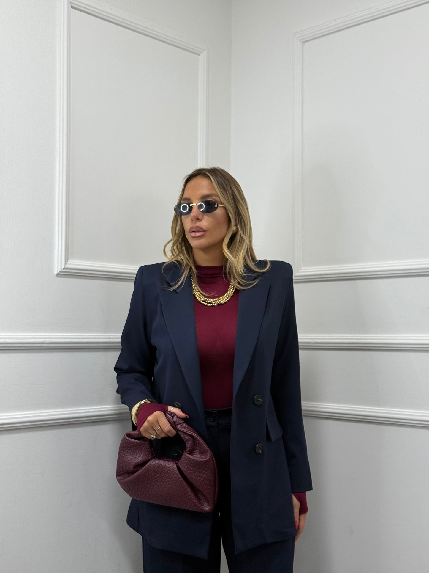 Tailleur Everyday blu notte m12153