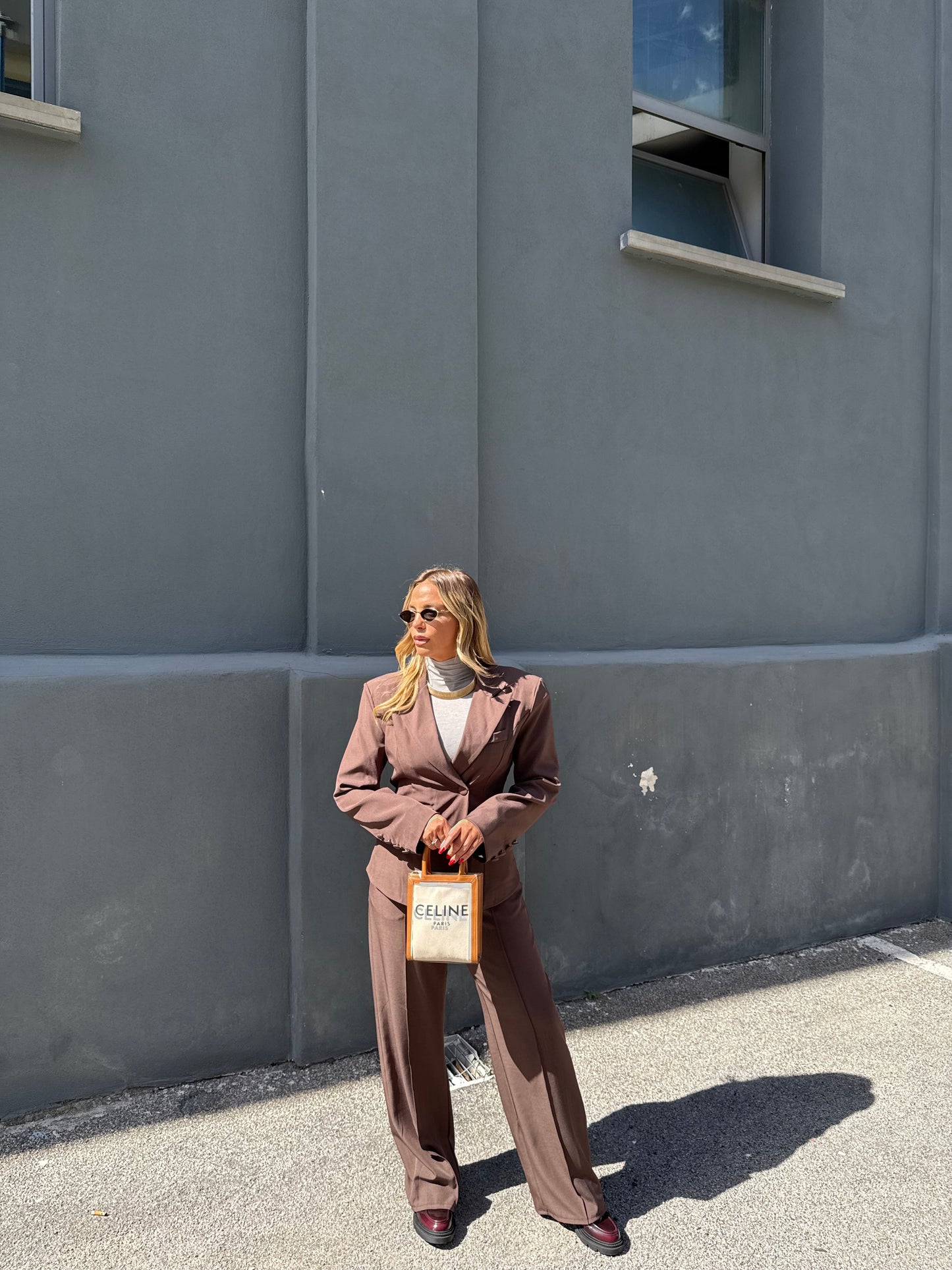 Tailleur Saint Tropez cioccolato 88020