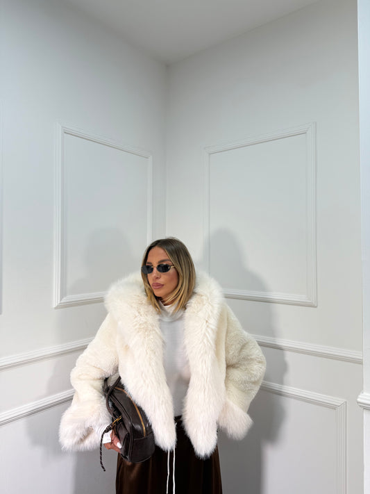 Ecofur London bianca 2897