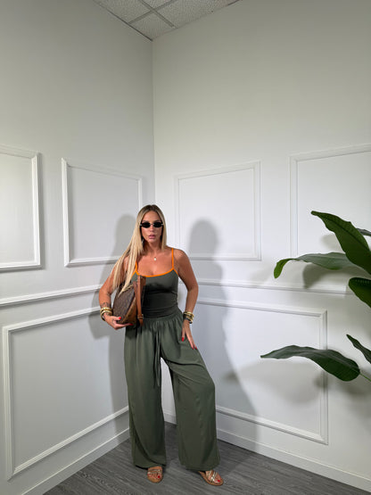 Pantaloni palazzo in viscosa Jessy (vari colori) 22763