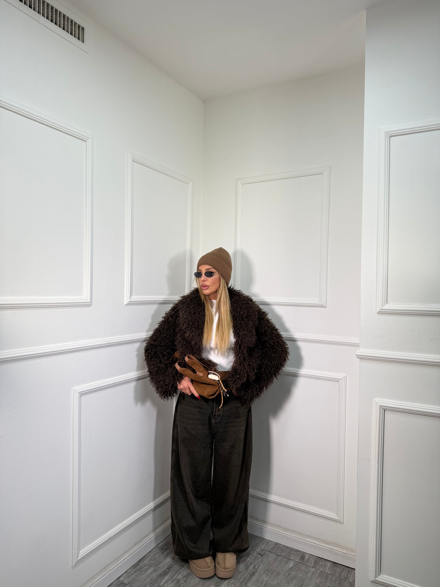 Jeans balloon baggy sabbiato Benny f21g