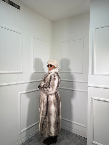 Maxi ecofur con fusciacca Dolomiti panna l8015