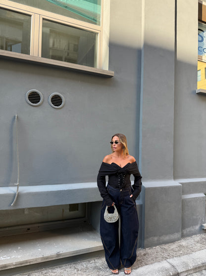 Bustier stringato Venere tr8882