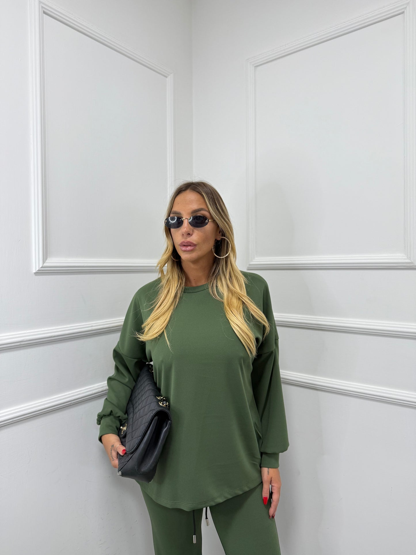 Coordinato Comfy verde 3595