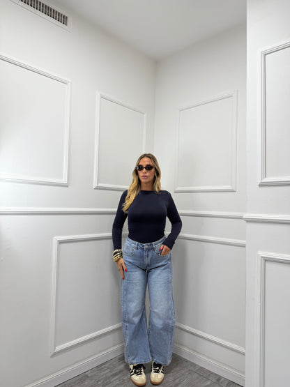 Jeans baggy Downtown lavaggio chiaro t405