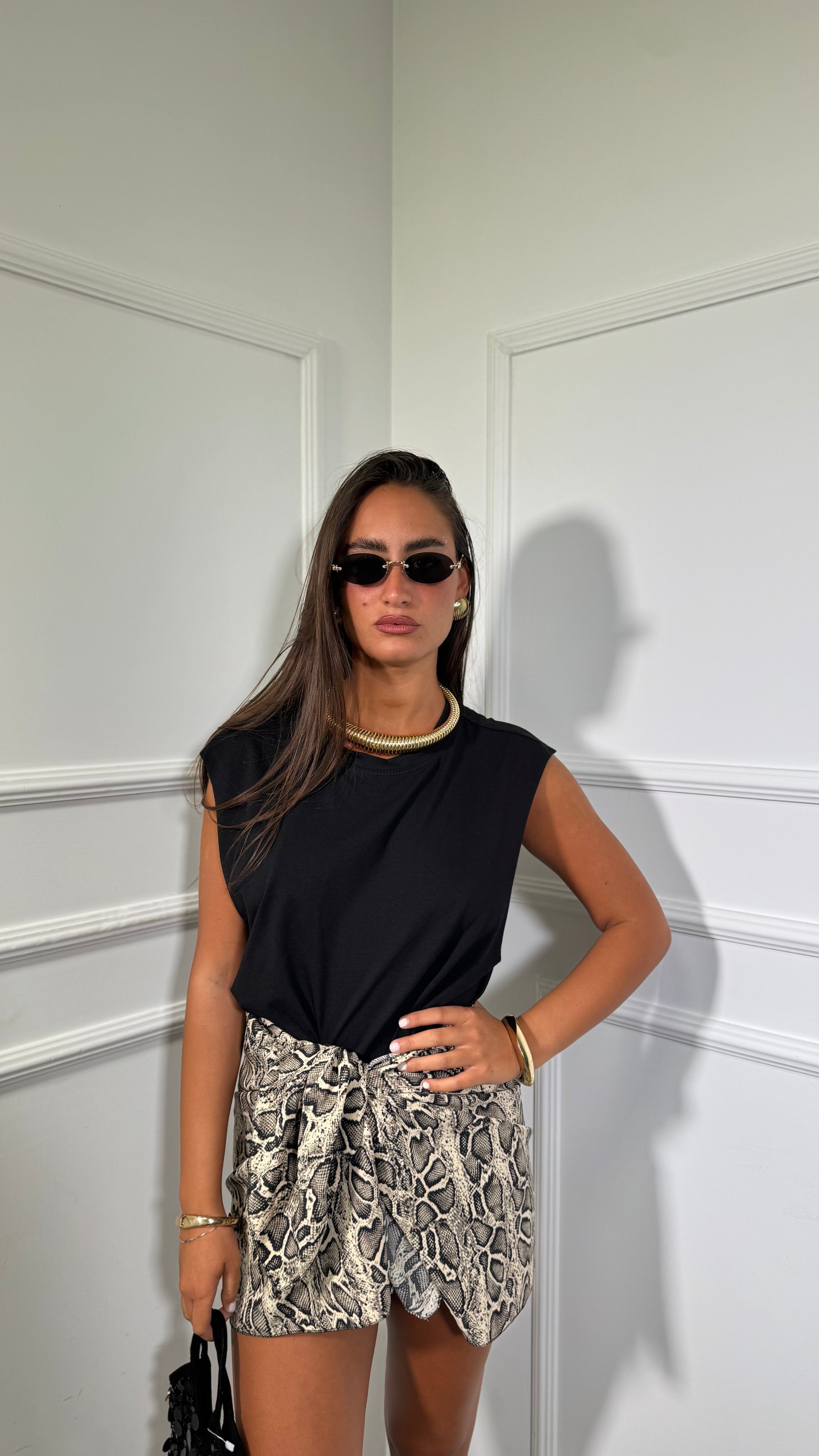 Gonna pareo corta pitonata Python