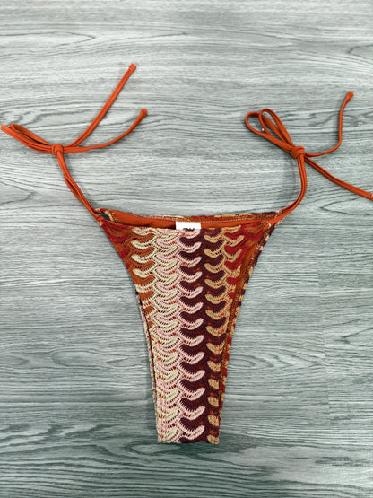Costume con copricostume ricamato Santorini coccio 7122
