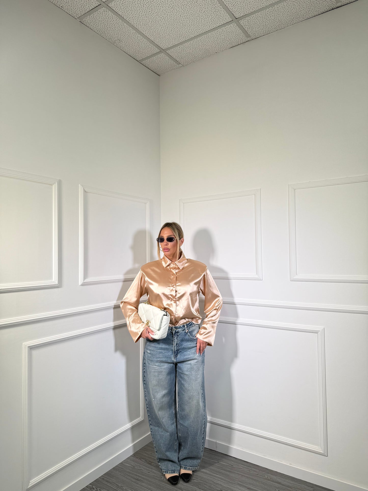 Jeans mom fit lavaggio slavato Jupiter h3923