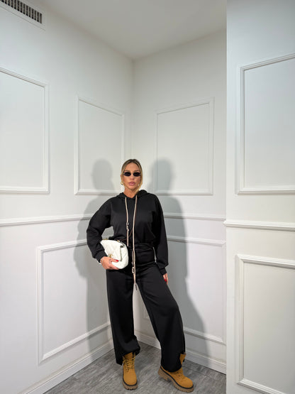 Coordinato in tuta Always nero