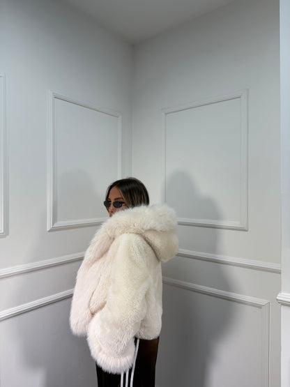 Ecofur London bianca 2897