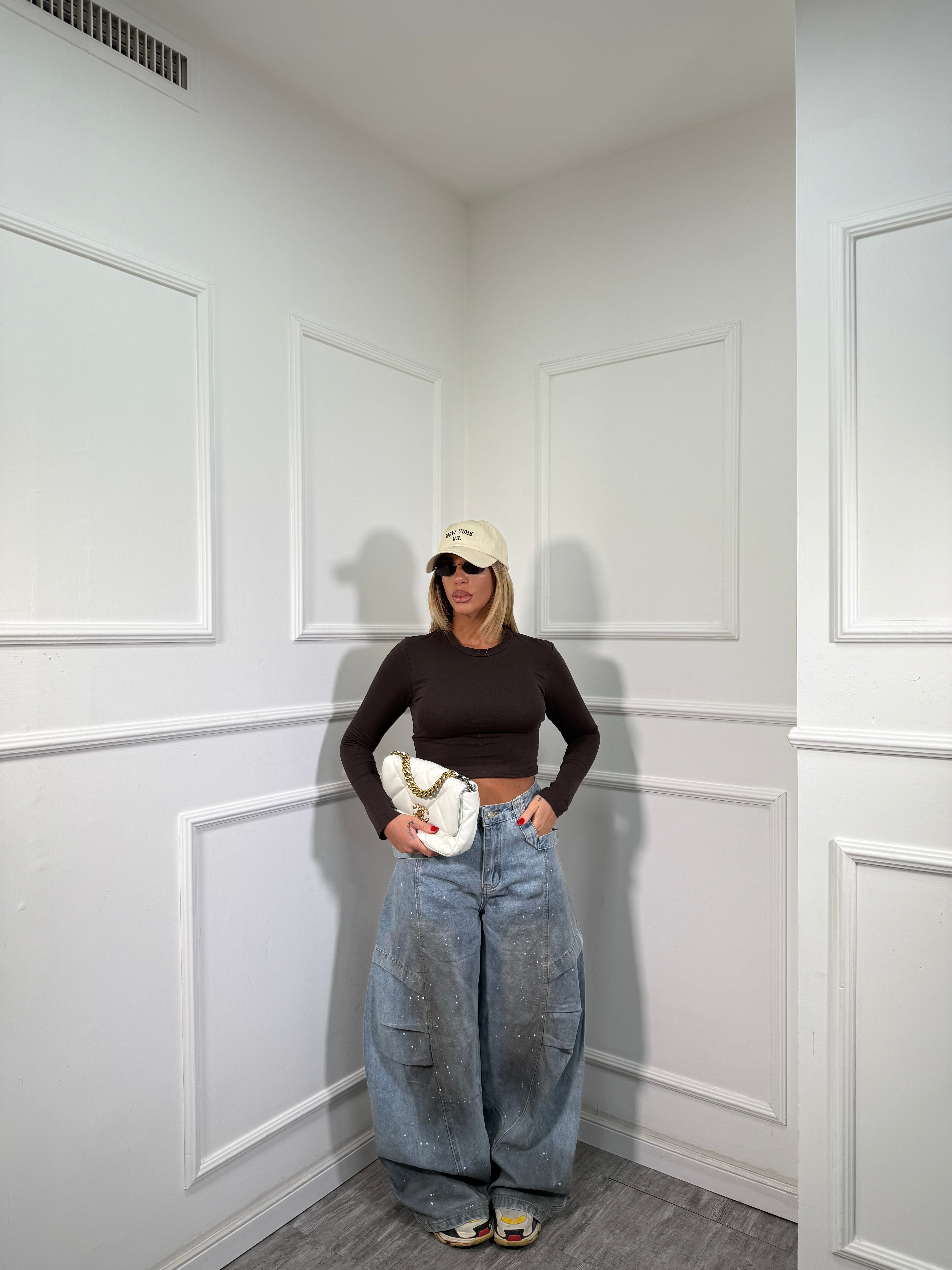 Jeans balloon carpenter lavaggio sabbiato Pictures s22155