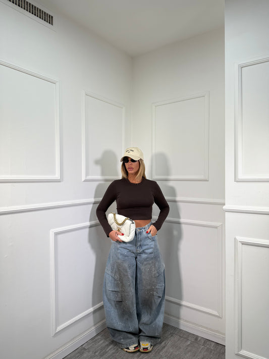 Jeans balloon carpenter lavaggio sabbiato Pictures s22155