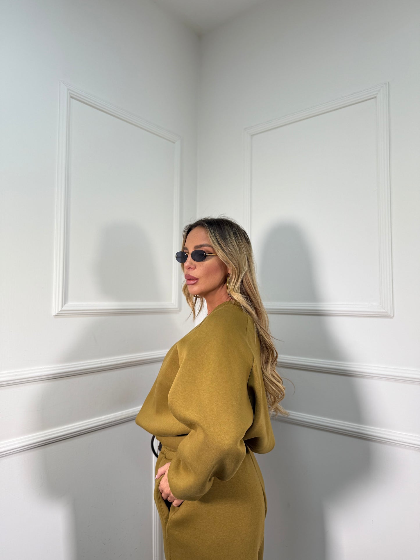 Coordinato in tuta Valley verde acido by justwest f0029f