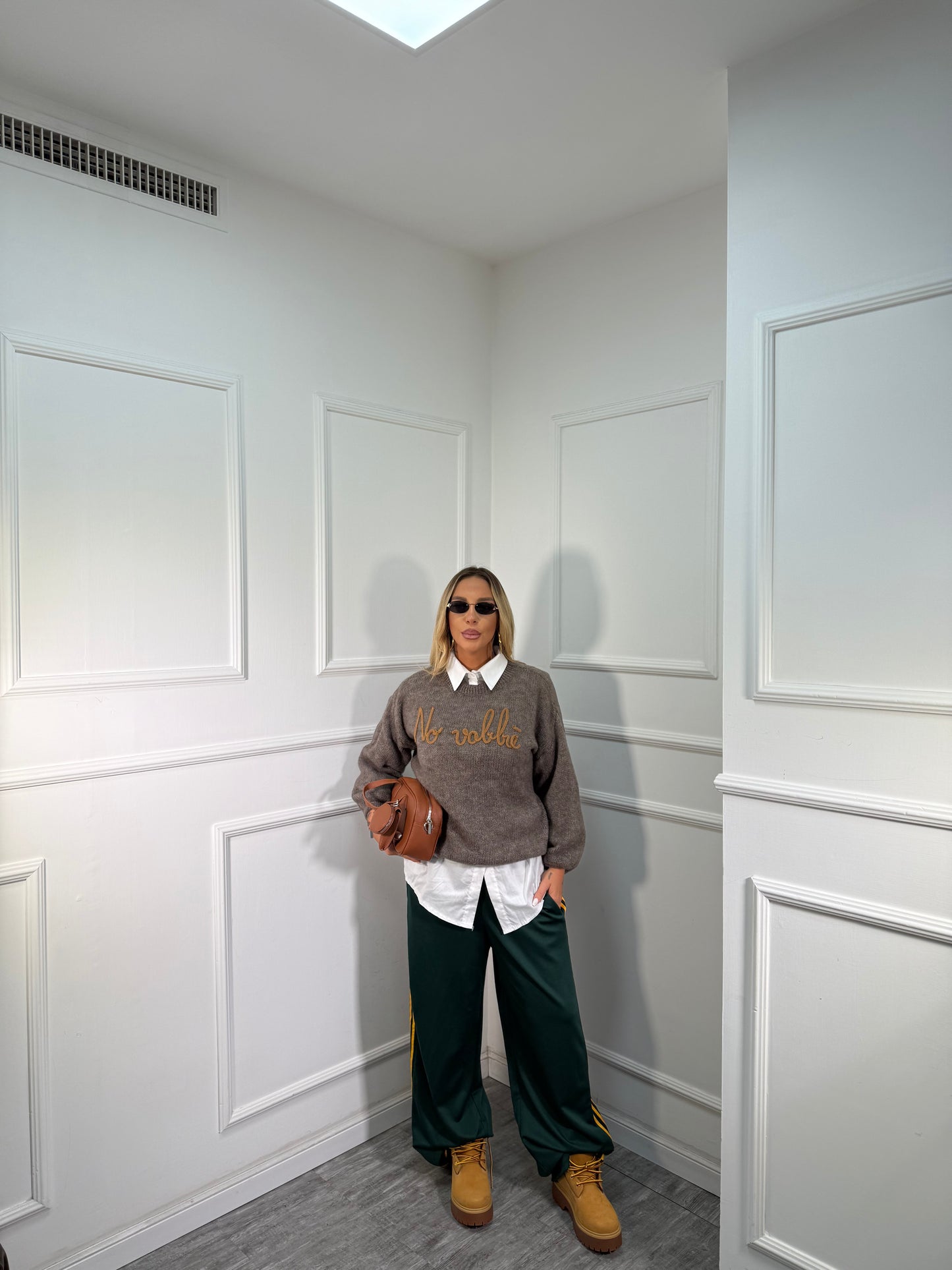 Pantatuta palazzo Oxford verde 6865