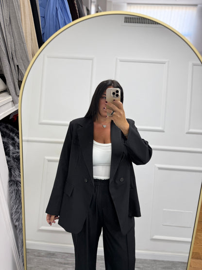 Tailleur Elena nero curvy 46/52 15864