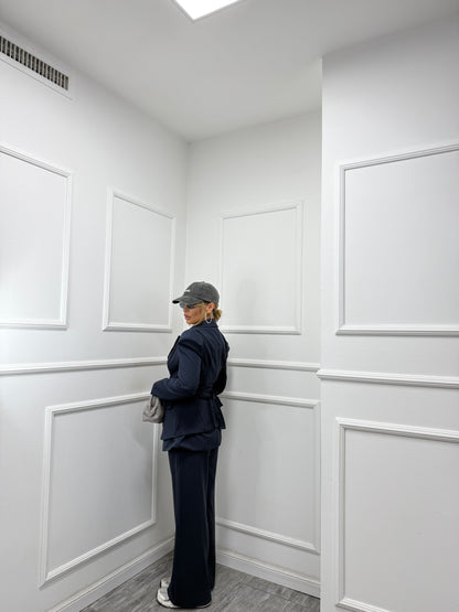 Tailleur triset Sally blu notte my86286