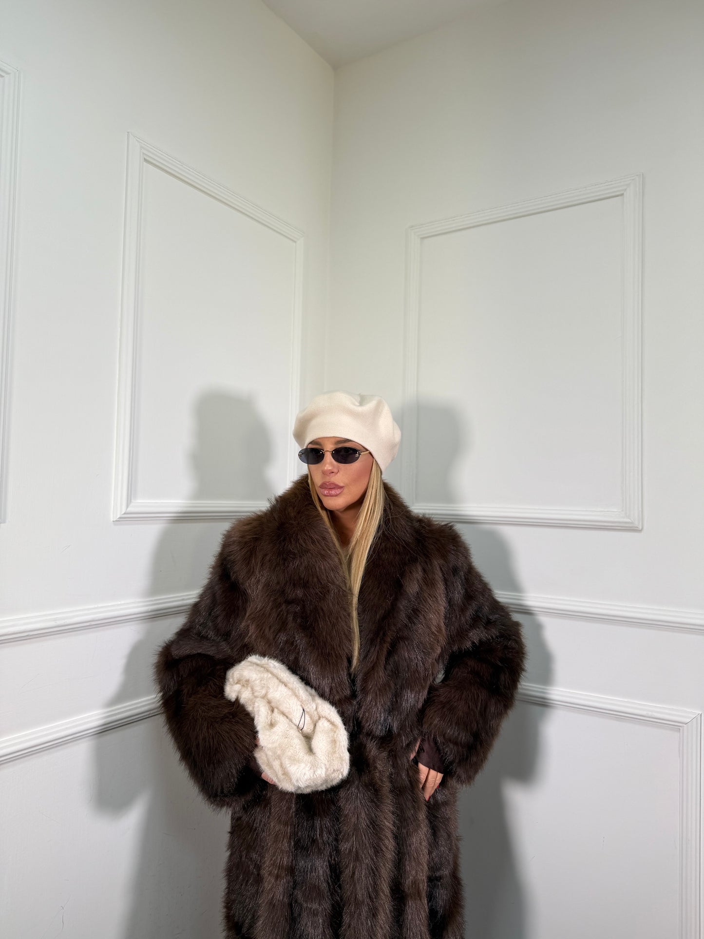 Maxi ecofur con fusciacca Dolomiti cioccolato l8015