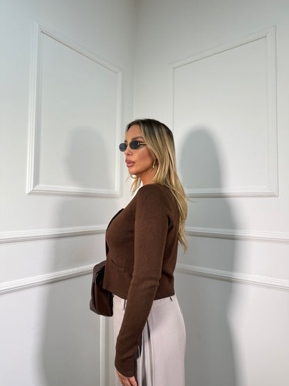 Maglioncino Wendy cacao 8159