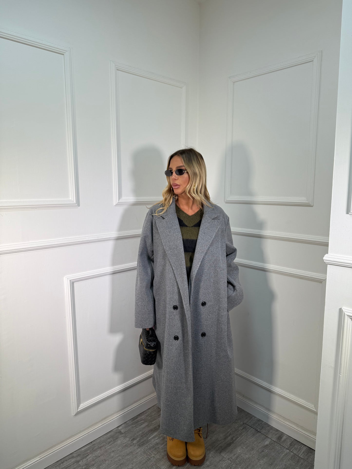 Maxicoat doppiopetto Mara grigio 66676