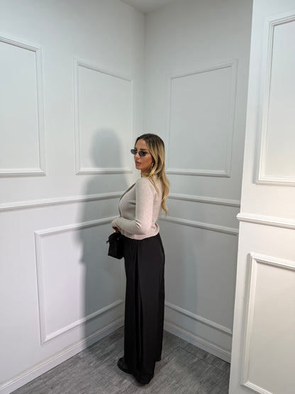 Pantaloni palazzo balloon Notting Hill nero m13356