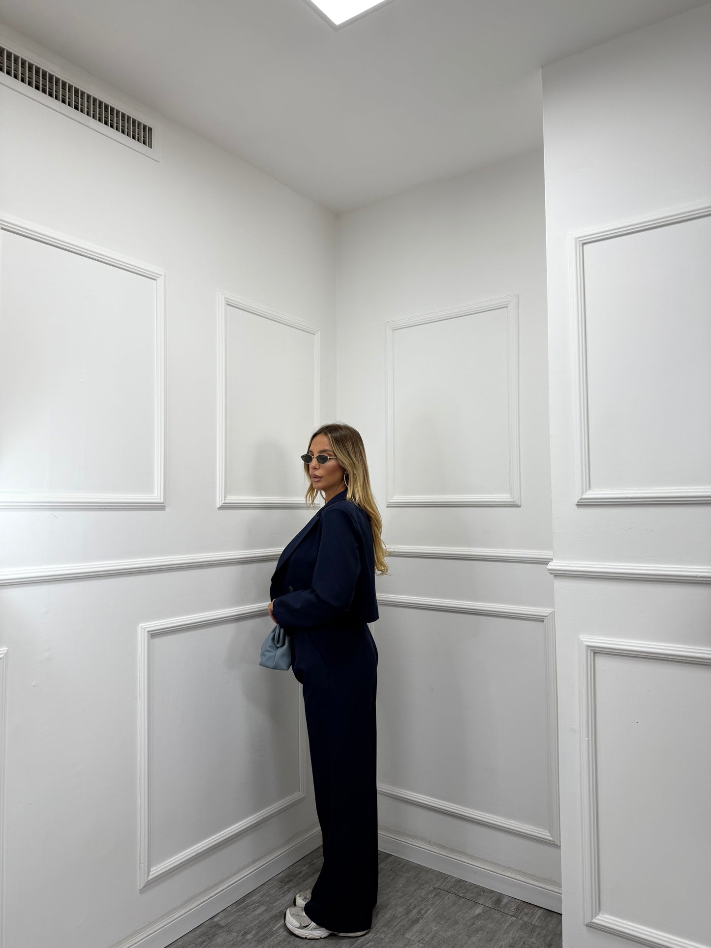 Tailleur Bonnie blu navy m10116