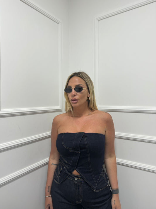 Top in Denim Lola