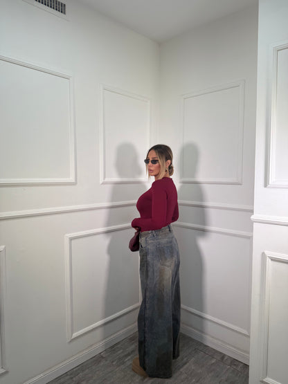 Jeans balloon sabbiato Crissy 89232