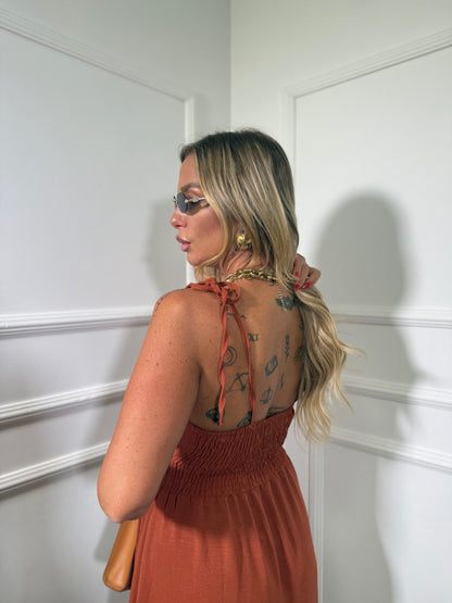 Abito midi con bottoni Marlin (vari colori) 56970