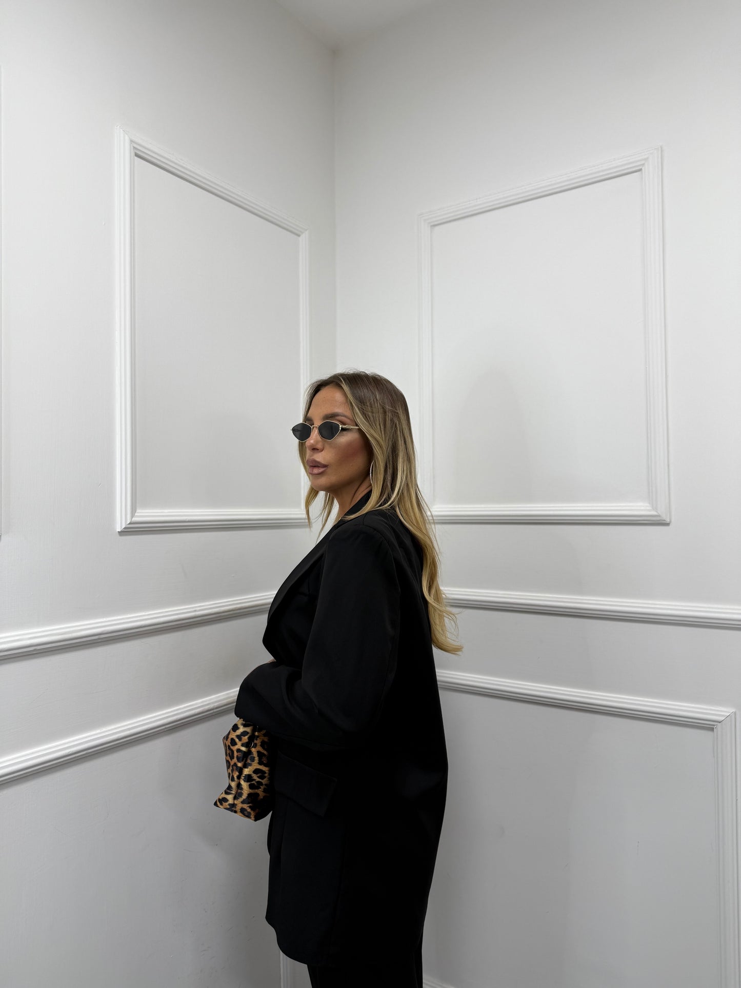 Tailleur curvy Business dalla 46/52 nero m12232