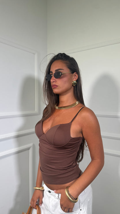 Top triangolino in lycra Krizia (vari colori)9872