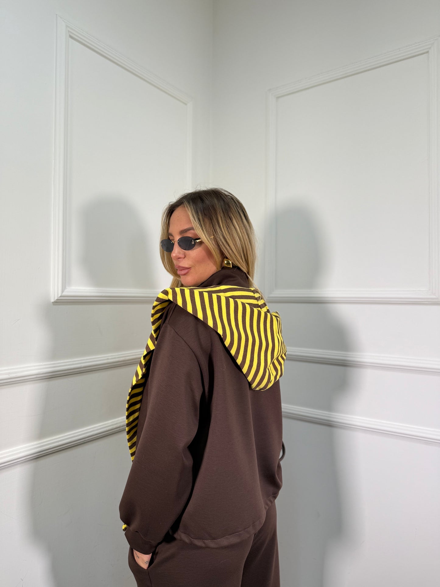 Coordinato in tuta Season cioccolato 21605