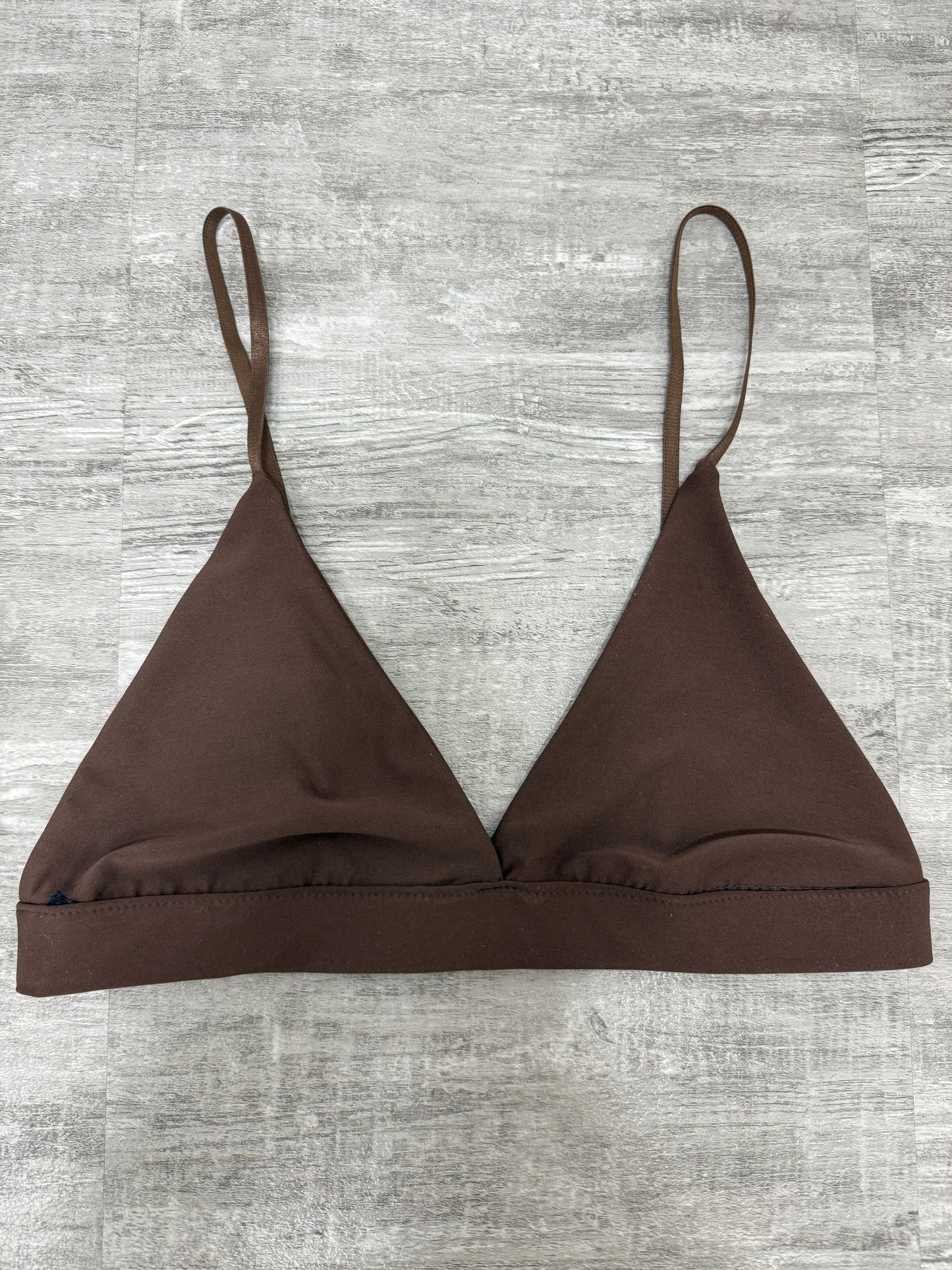 Bralette basic cioccolato 16201
