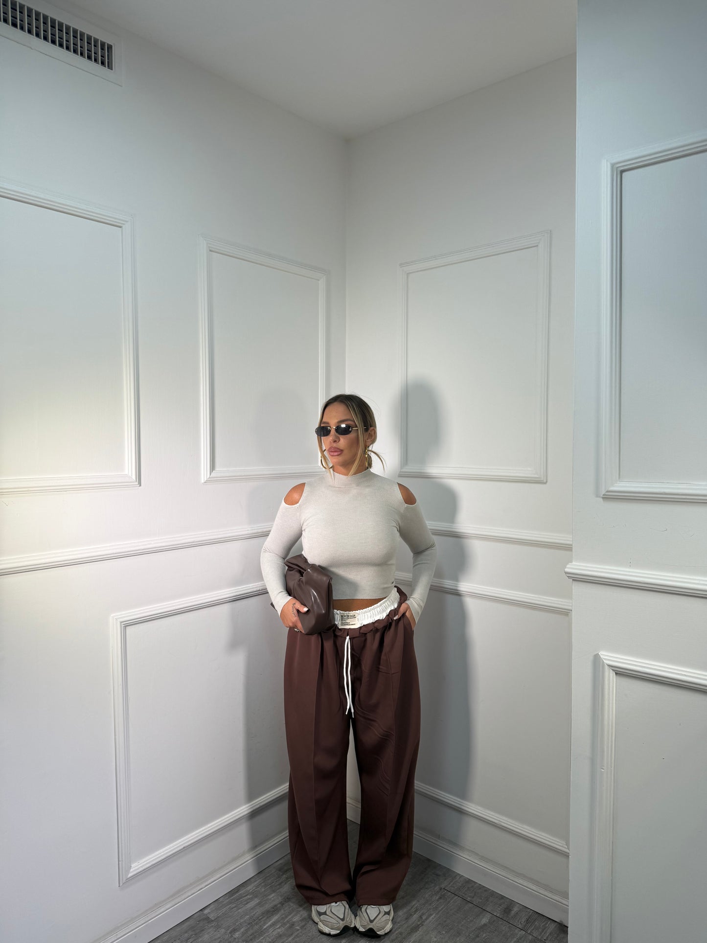 Pantapalazzo boxer Casual marrone dalla 44/52 (157402)