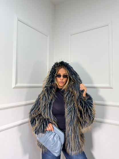 Ecofur Galles blu/senape 2931