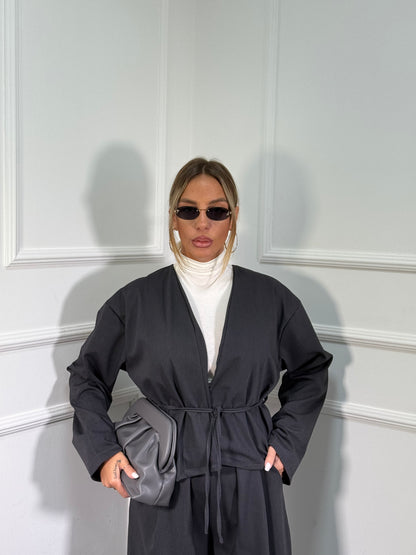 Coordinato Japan grigio antracite 1170