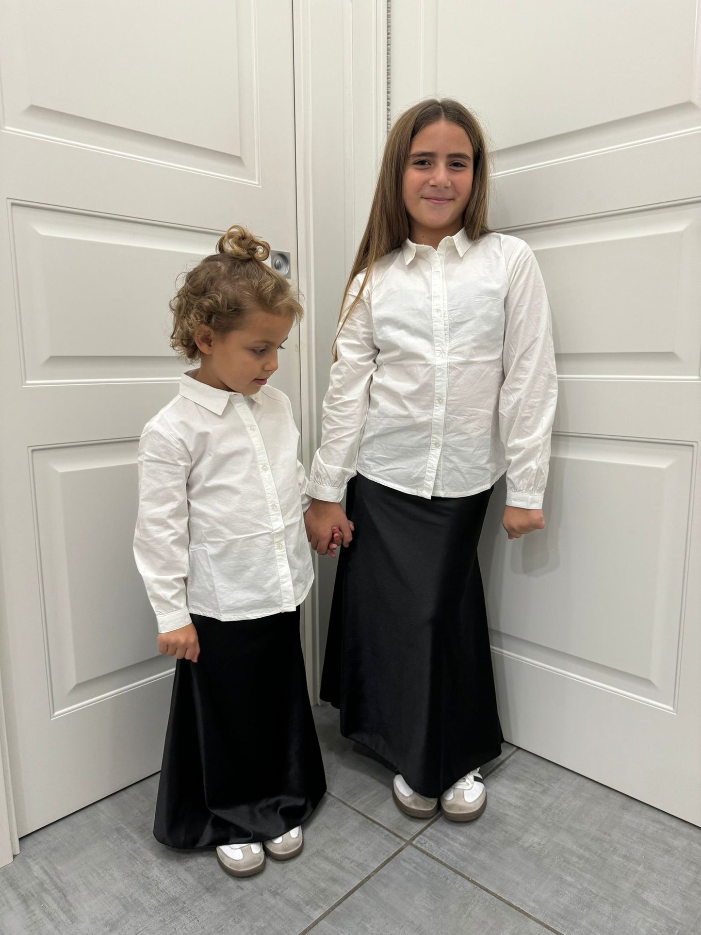 Camicia basic bianca kids