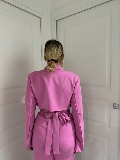 Tailleur janette rosa