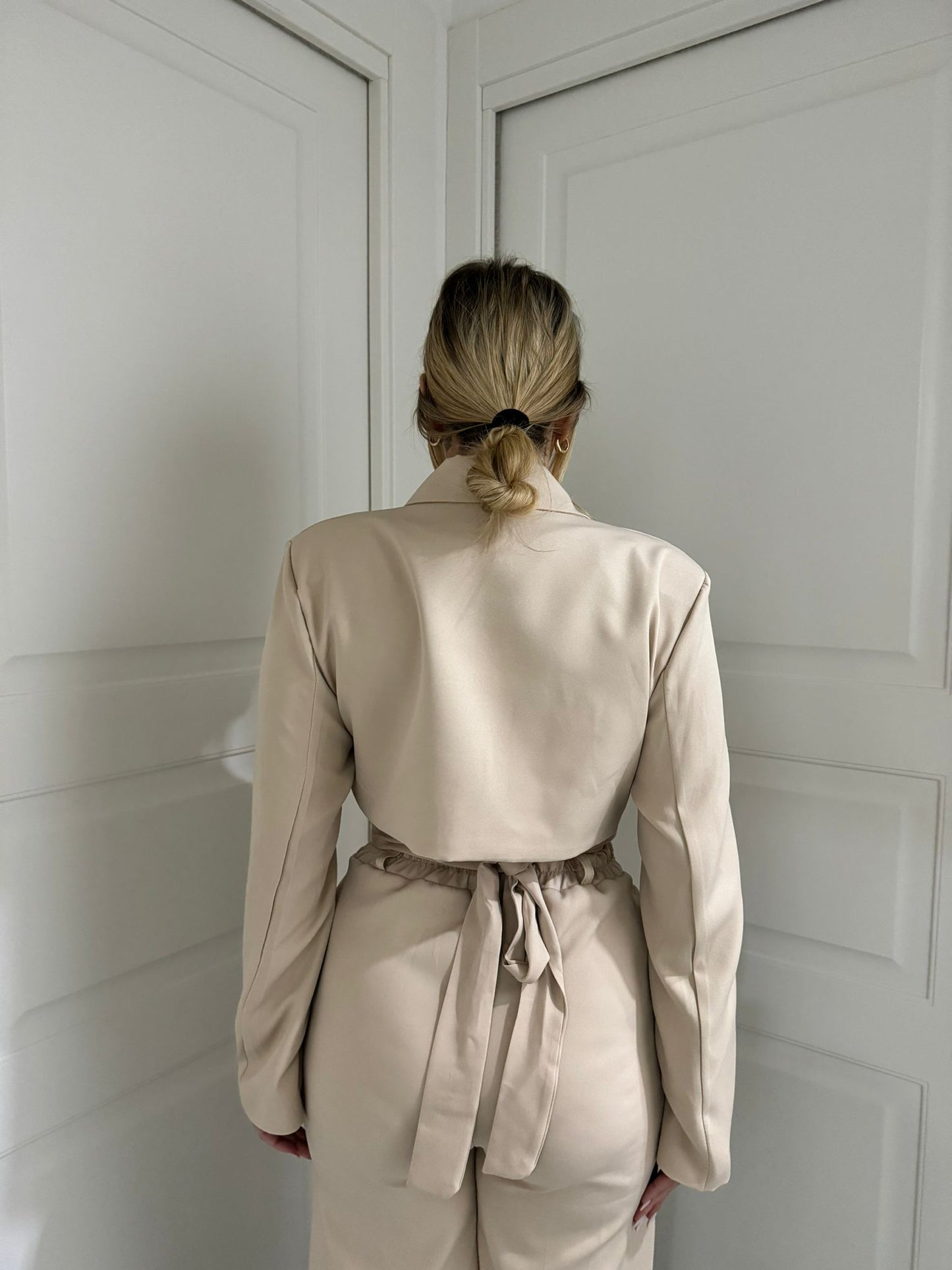 Tailleur janette beige