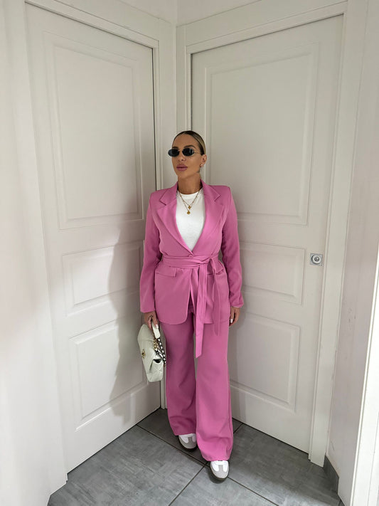 Tailleur fusciacca rosa