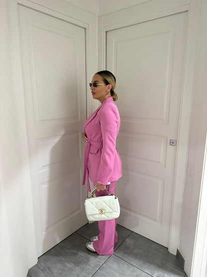 Tailleur fusciacca rosa